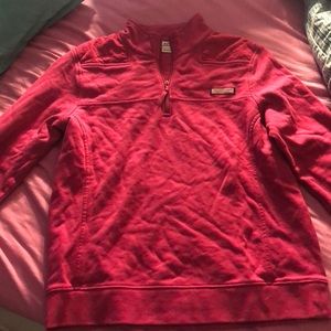 vineyard vines half zip sweatshirt